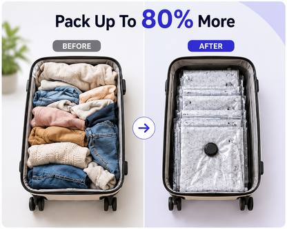 PackEase™ 15-Piece Vacuum Storage Set