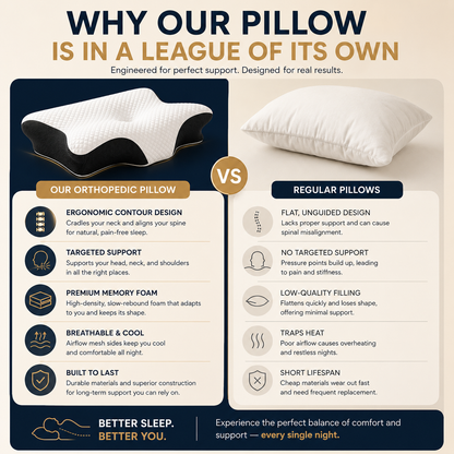 Zenarva™ ErgoSleep Pillow