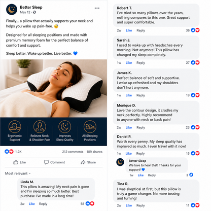 Zenarva™ ErgoSleep Pillow
